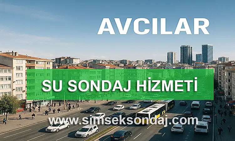 Avcılar Su Sondajı
