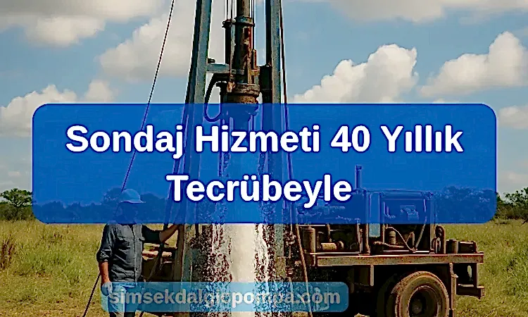 Sondaj Su Çıkarma